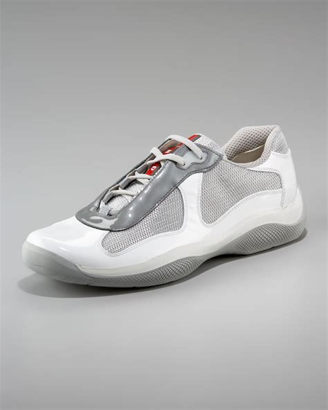 white prada americas cup sneakers|Prada America's Cup sneakers cheap.